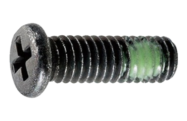 鉄 精密機器用なべ小ねじ (ナイロン溶着付き)(緩み止処理)(SNZ)(50本入)